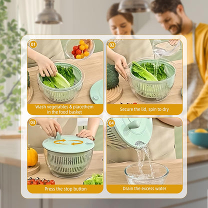 🔥6 In 1 Salad Spinner