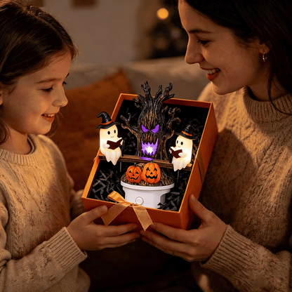 🎃👻Animated Seesaw Ghost Plug In LED Night Light
