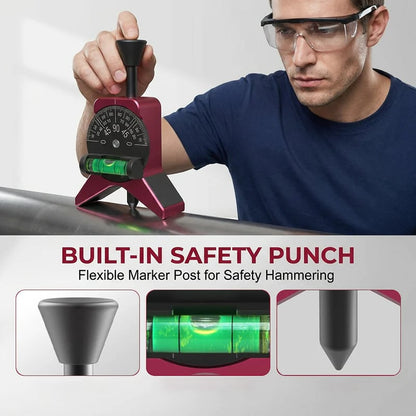 🔧  Magnetic Pipe Centering Tool – Y-Shaped, Hands-Free, Built-in Level 📏