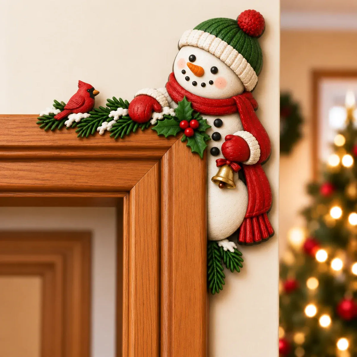 ⏳ Last Day 49% OFF – 🎄Christmas Peekaboo Door Frame Corner Decor | 8 Festive Character Designs with Left & Right Options for Doorways, Entryways & Holiday Corners ✨