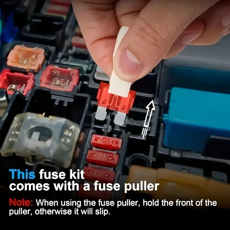 306PCS Car Blade Fuse Kit – Complete Auto Fuse Assortment with Tester & Puller