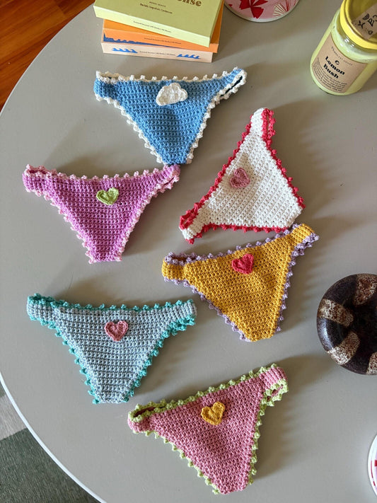 🔥Last Day 49% OFF - Handmade Crochet Bikini Bookmark📚️👙