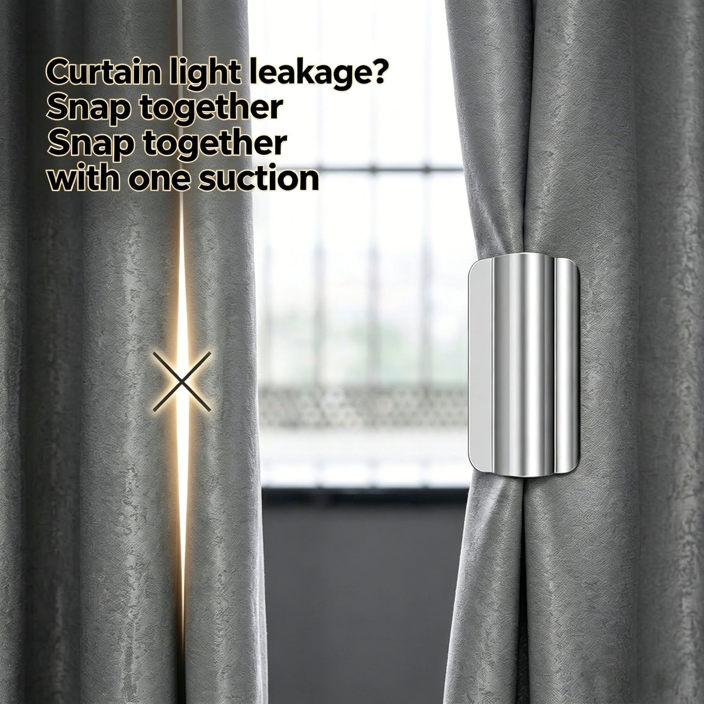 🏠2026 New Magnetic Curtain Clips
