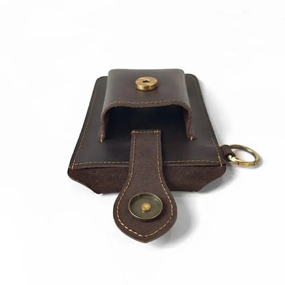 Vintage Cowhide Leather Waist Bag