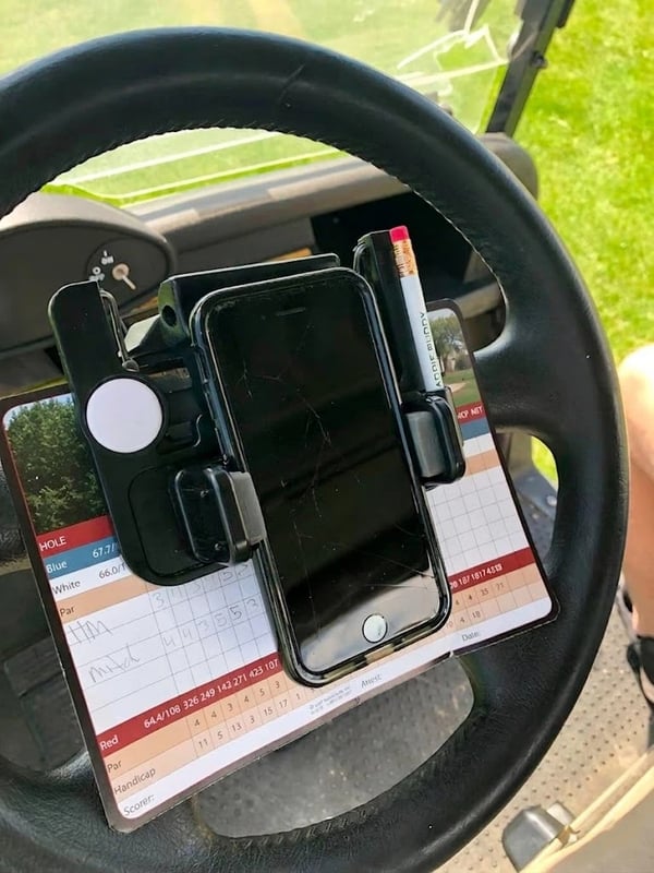 🔥Hot Sale 49% off🌟⛳ Golf cart steering wheel phone holder