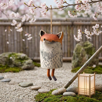 Handmade Whimsical Animal Wind Chime Ornaments