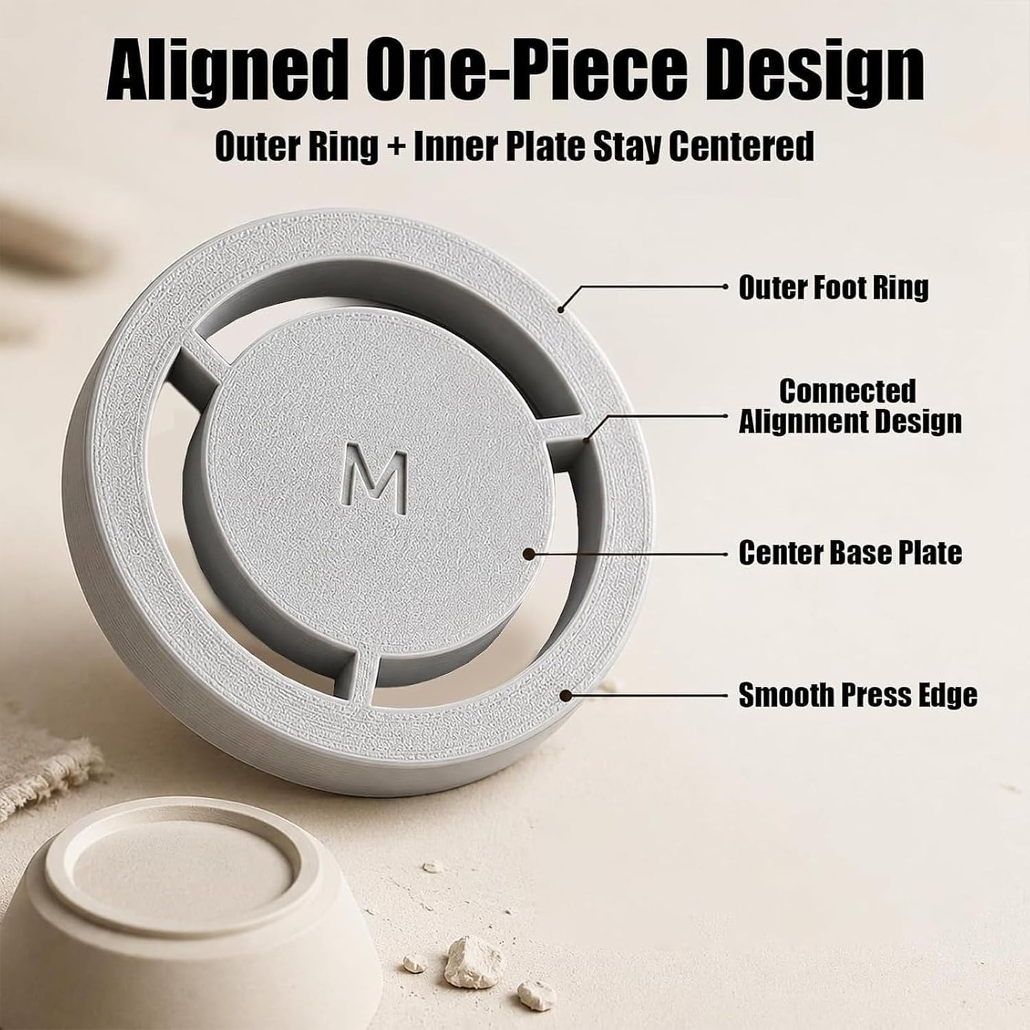 🔥Last Day 48% OFF - Pottery Foot Ring Tool