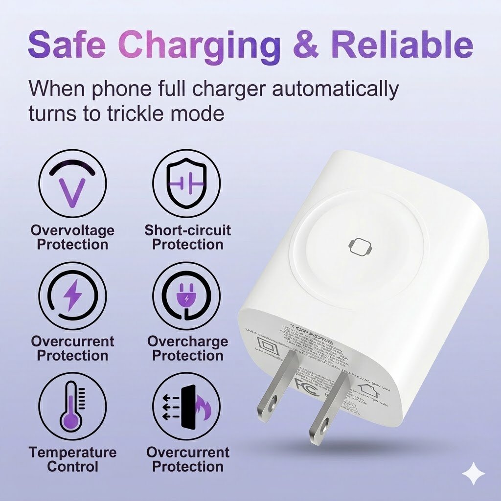 3-in-1 Magnetic Charger – One Compact Charging Station for All Your Apple Devices