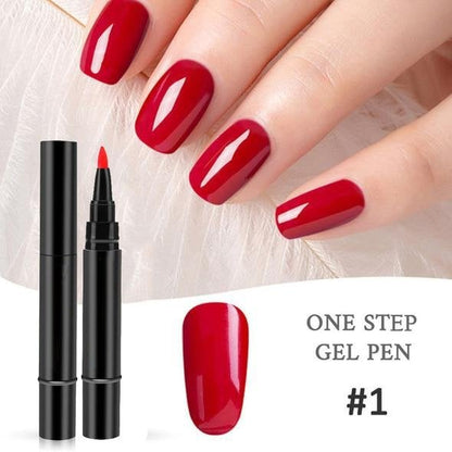 💅 Limited Time Buy 1 Get 1 Free - £12.99! ✨One Step Nail Gel Pen🎨