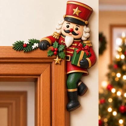 ⏳ Last Day 49% OFF – 🎄Christmas Peekaboo Door Frame Corner Decor | 8 Festive Character Designs with Left & Right Options for Doorways, Entryways & Holiday Corners ✨