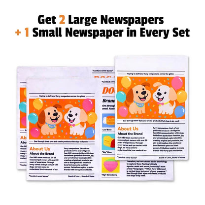 🔥Crinkle Newspaper Dog Toy for Boredom Relief, Interactive Chew Toy for Dogs