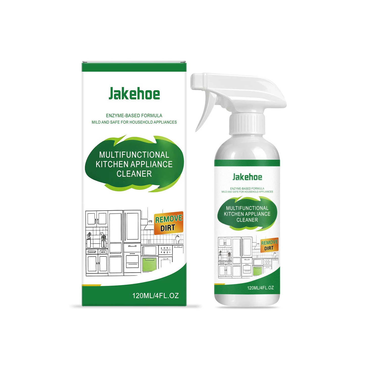 Multifunctional Kitchen Appliance Cleaner