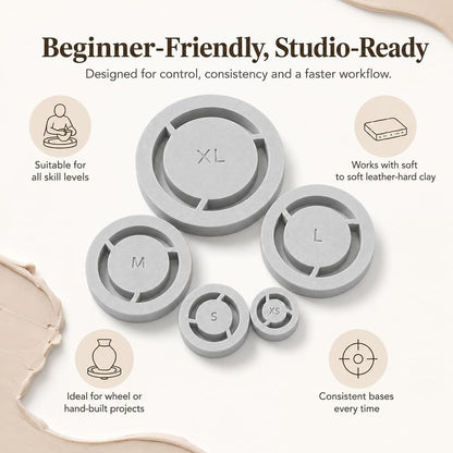 🔥Last Day 48% OFF - Pottery Foot Ring Tool