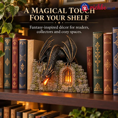 🔥🐉 Dragon Humidifier with Flame Effect – Fantasy Magic for Your Reading Nook