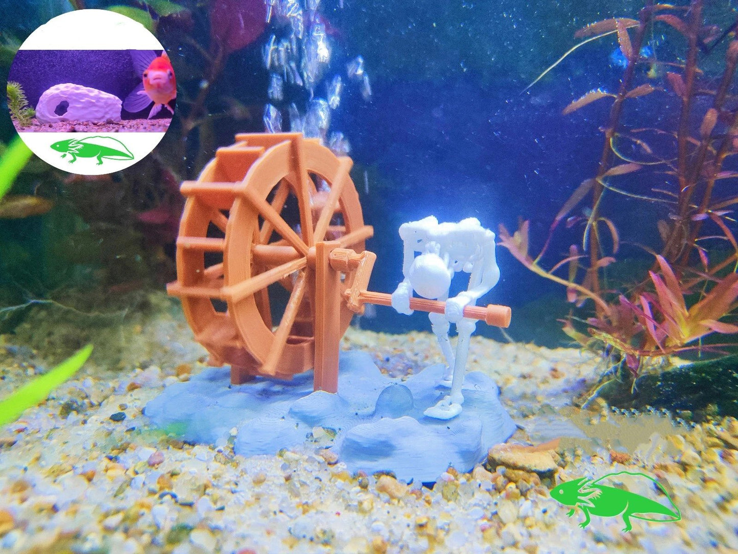 💕 TOP TANK DECOR: 49% OFF - 🐟✨Dynamic Aquarium Skeleton