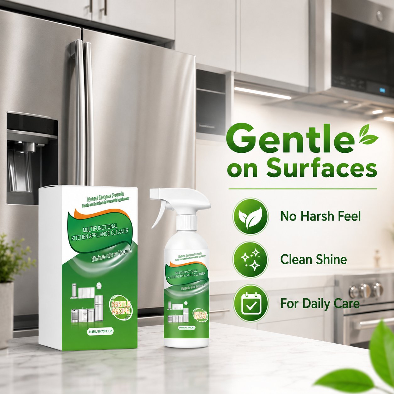 Multifunctional Kitchen Appliance Cleaner