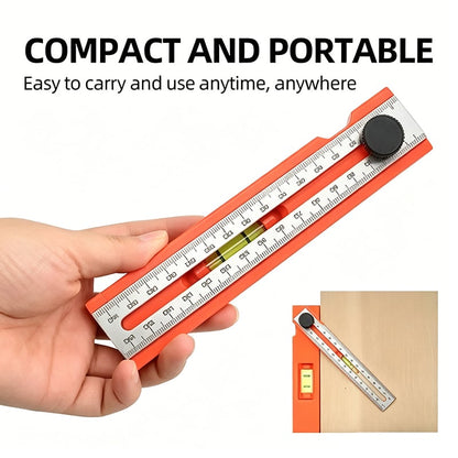 🔥LAST DAY 49% OFF - 🛠️Multifunctional Marking Level Ruler