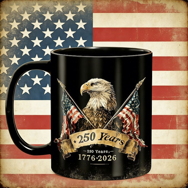 American 250th Anniversary Ceramic Coffee Mug