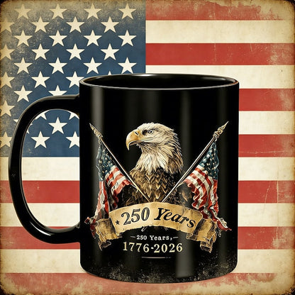 American 250th Anniversary Ceramic Coffee Mug