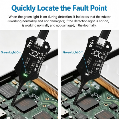 In-Circuit Electromagnetic Inductance Tester