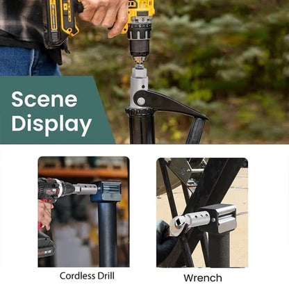 Stainless Steel Trailer Jack Electric Drill Adapter