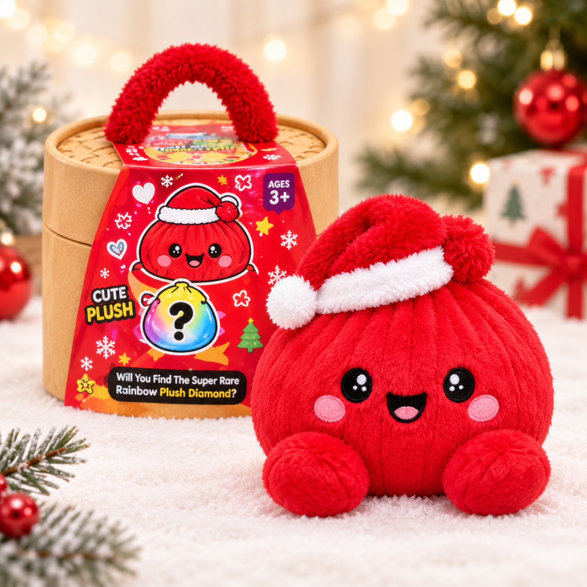 🎄 Christmas Bao Plush Collection – 10 Festive Characters | Choose Your Favorite