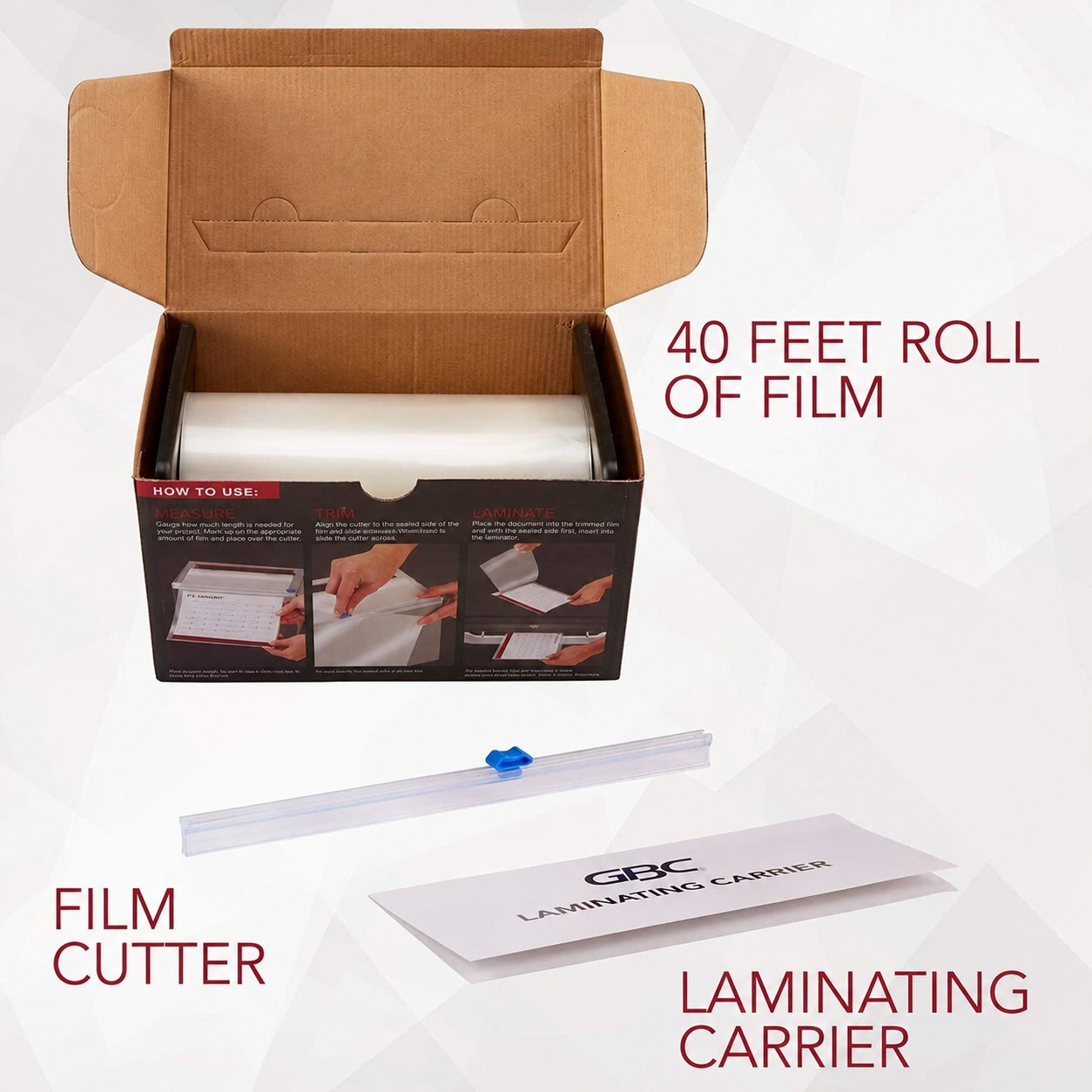 🔥LAST DAY 50% OFF - Select-A-Size™ Custom Thermal Lamination Roll with Built-in Trimmer (3 Mil, 40 FT)