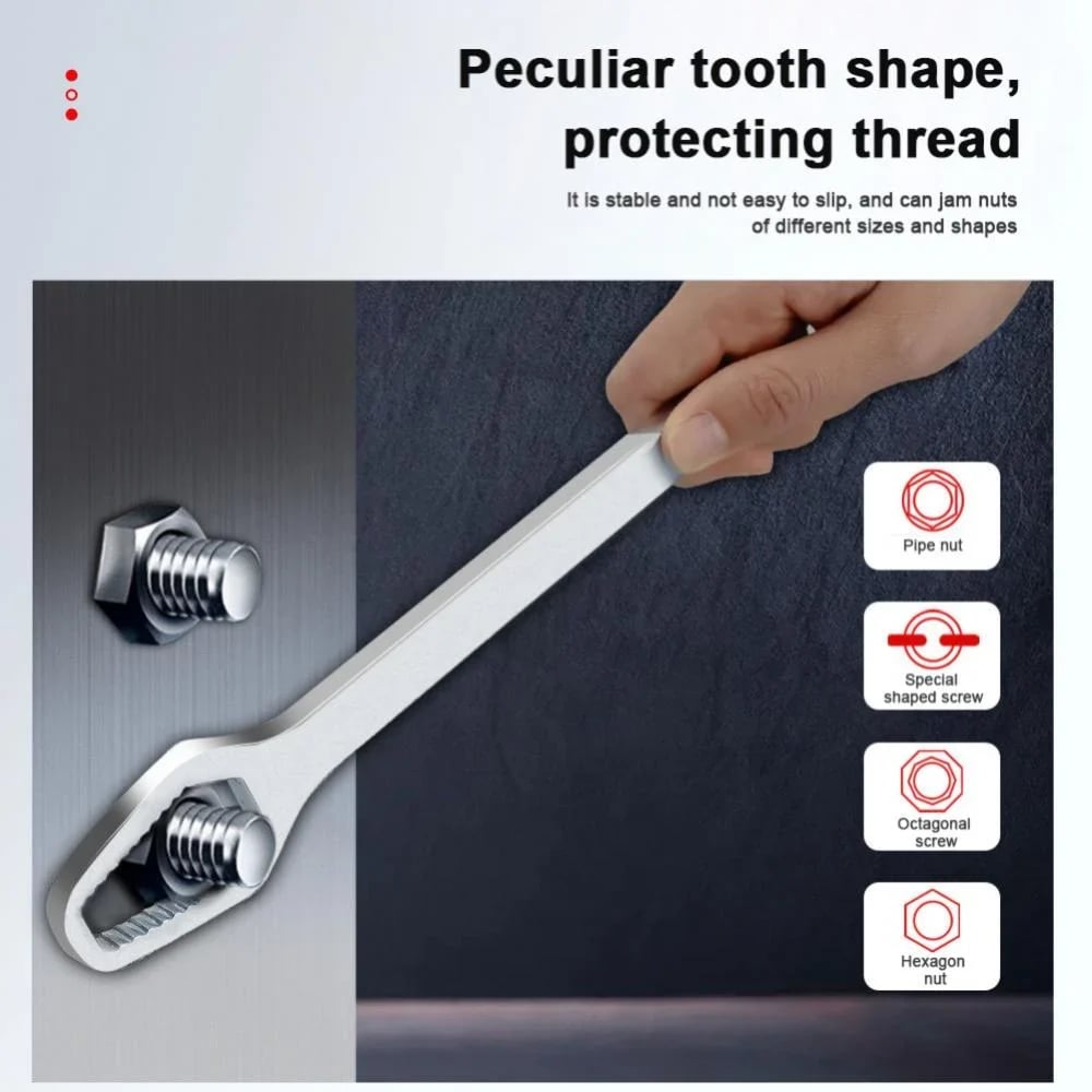 🌈🔧 8-22mm Universal Wrench Receive