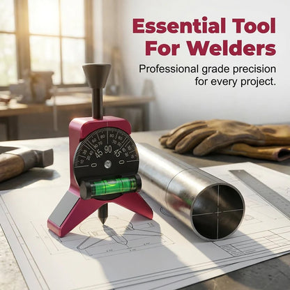 🔧  Magnetic Pipe Centering Tool – Y-Shaped, Hands-Free, Built-in Level 📏
