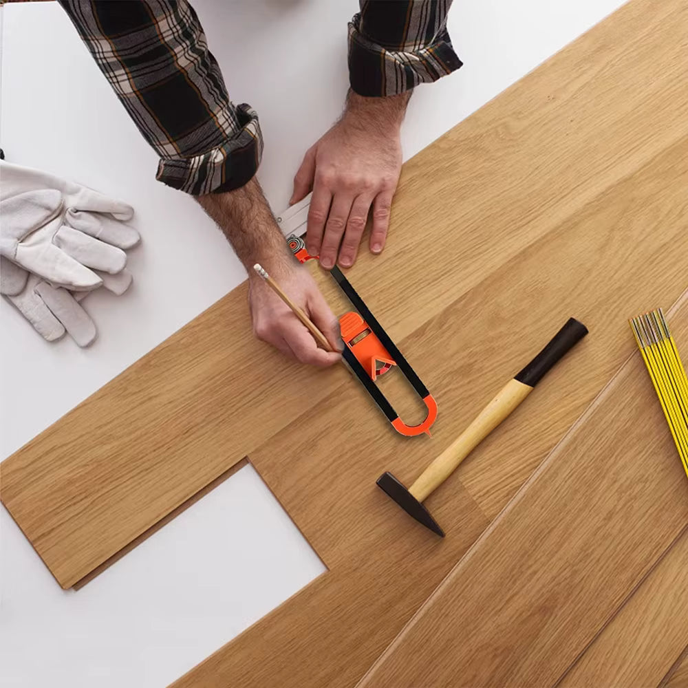 Contour Gauge Scribe Tool with Lock