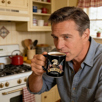 American 250th Anniversary Ceramic Coffee Mug