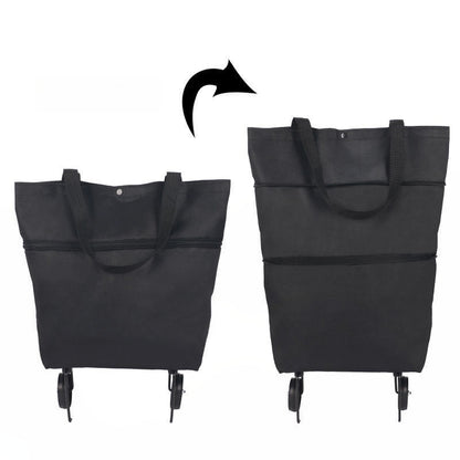 🛢️ 2026 Sale — Over 31,000 Sold! 2-in-1 Foldable Shopping Cart