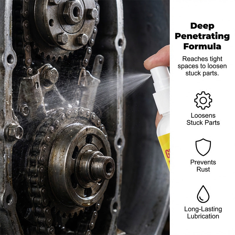 🥳2026 HOT SALE🥳💞50K+ SOLD!⚙️🦺50% OFF! Multi‑Purpose Rust Remover – Instant squeak fix, metal restorer. Lasting protection. 🚲✨
