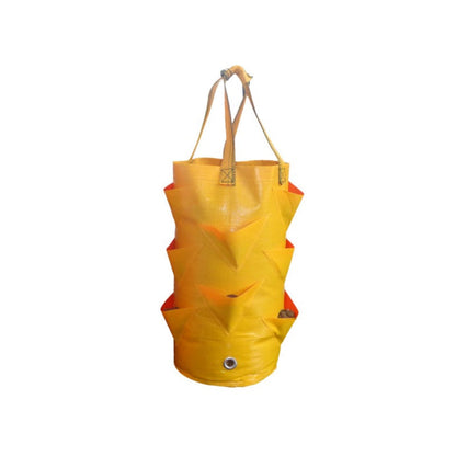 Hanging Planter Bag with Side Pockets