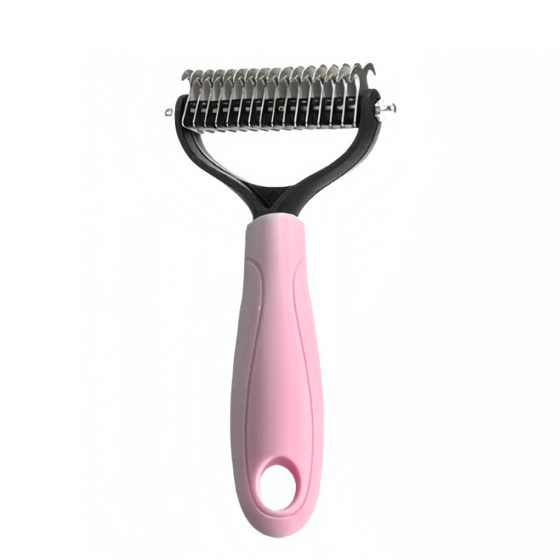 ⏰LAST DAY SALE: 🔥Dual-Sided Pet Grooming Comb for Dogs & Cats