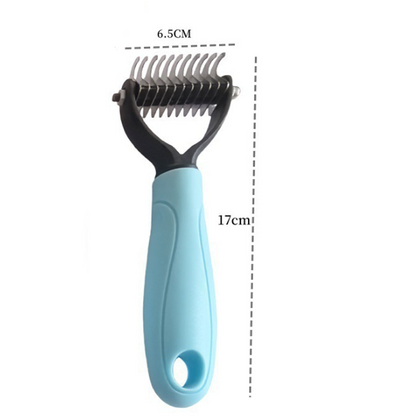 ⏰LAST DAY SALE: 🔥Dual-Sided Pet Grooming Comb for Dogs & Cats