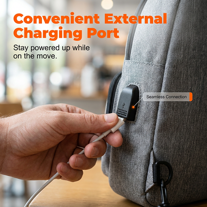 🎒 LIMITED-TIME 50% OFF! ✨ Outdoor Sport Sling Pack – High-Capacity, External Charging Port, Dual Wear 🌿