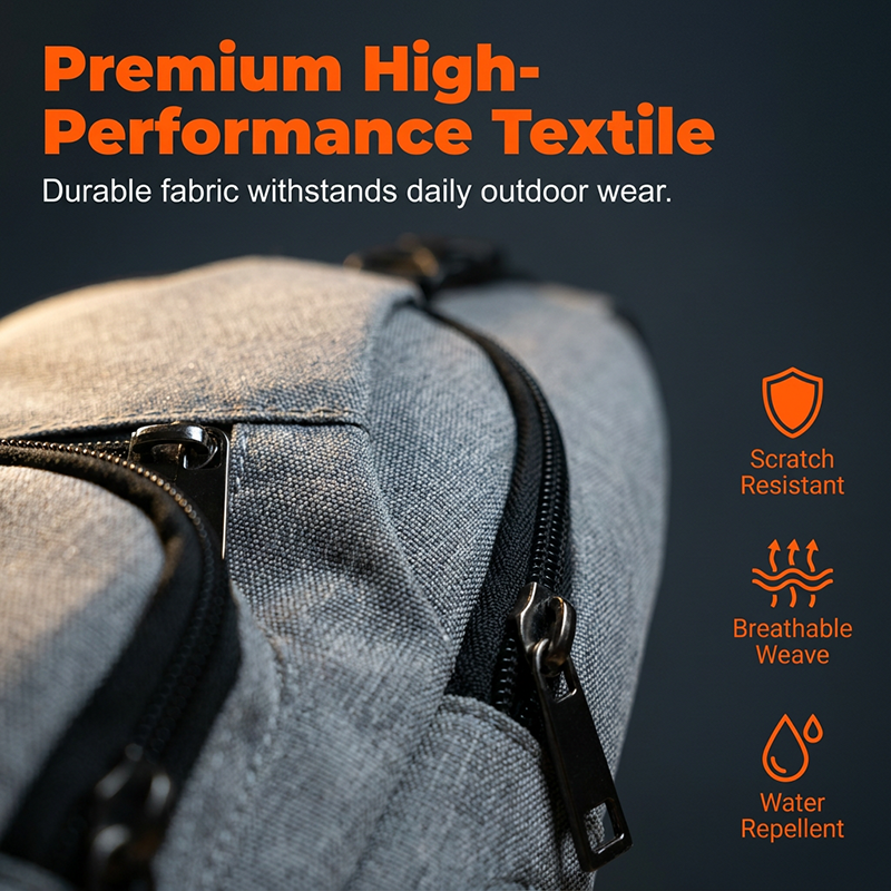 🎒 LIMITED-TIME 50% OFF! ✨ Outdoor Sport Sling Pack – High-Capacity, External Charging Port, Dual Wear 🌿