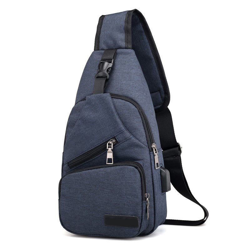🎒 LIMITED-TIME 50% OFF! ✨ Outdoor Sport Sling Pack – High-Capacity, External Charging Port, Dual Wear 🌿