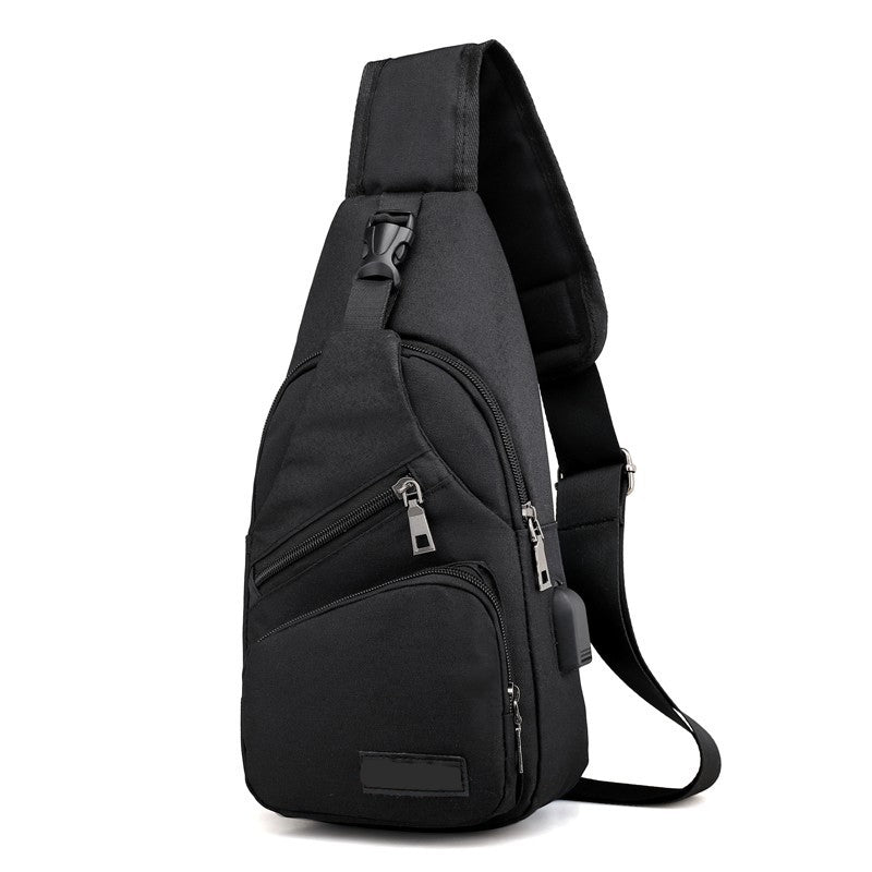 🎒 LIMITED-TIME 50% OFF! ✨ Outdoor Sport Sling Pack – High-Capacity, External Charging Port, Dual Wear 🌿