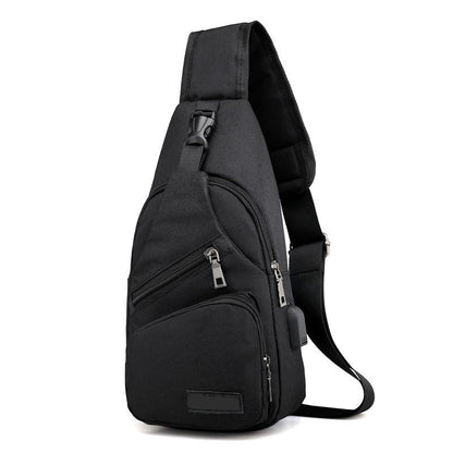 🎒 LIMITED-TIME 50% OFF! ✨ Outdoor Sport Sling Pack – High-Capacity, External Charging Port, Dual Wear 🌿