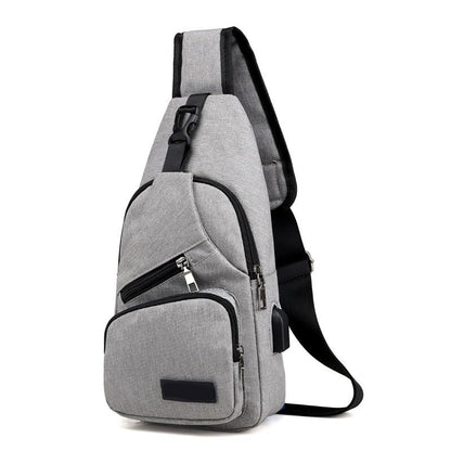 🎒 LIMITED-TIME 50% OFF! ✨ Outdoor Sport Sling Pack – High-Capacity, External Charging Port, Dual Wear 🌿