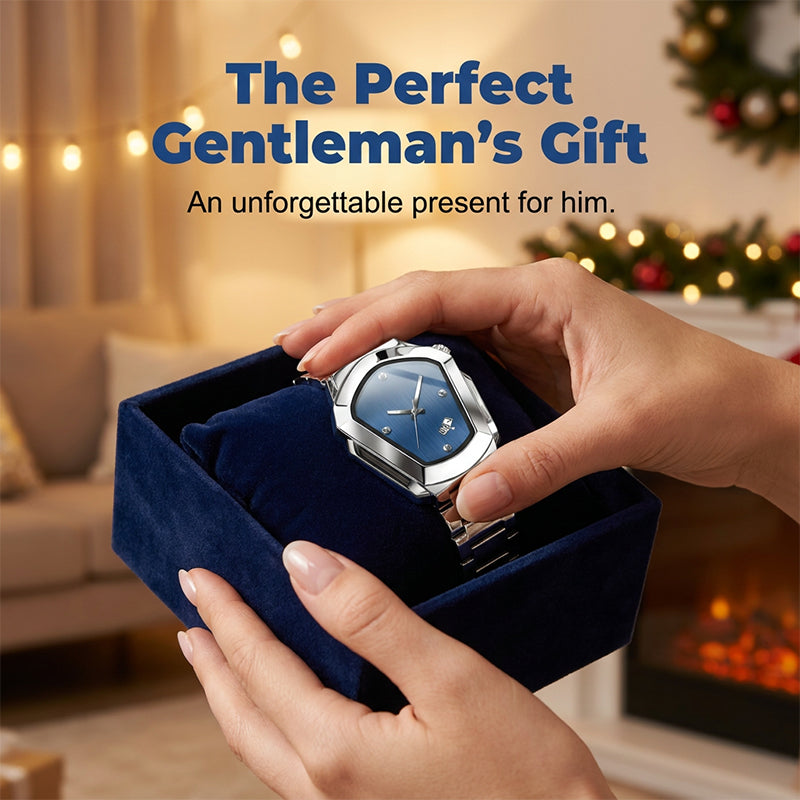 📢📢40% OFF !! ⏰Men's Rhombus-Shaped Quartz Watch