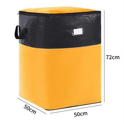 ⏰Last 4 hours Sale:£8.99!!🧳 Collapsible Storage and Moving Bag – Heavy-duty handles & zippered closure – Folds flat, perfect for moving, travel or closet organization – reusable & easy to clean 🏠3
