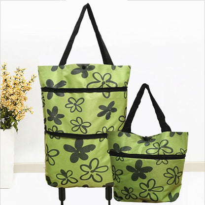 🛢️ 2026 Sale — Over 31,000 Sold! 2-in-1 Foldable Shopping Cart