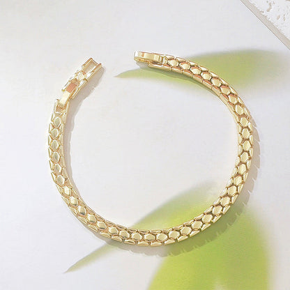 🎉 2026 Sale — Over 13,000 Sold! 💞 Women's Elegant Gold Color Chain Bracelet