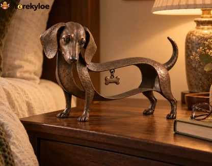 🐾 Vintage Dachshund Sculpture: A Little Dog With a Lot of Heart