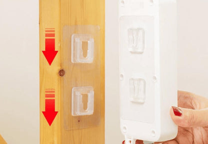 Hole-Free Interlocking Wall Hanging Hooks